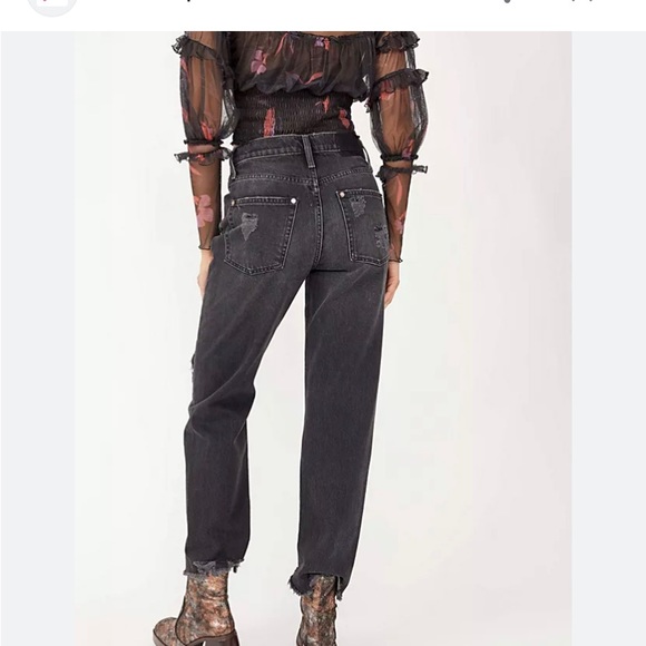 Free people Tapered baggy boyfriend jeans - Picture 3 of 3
